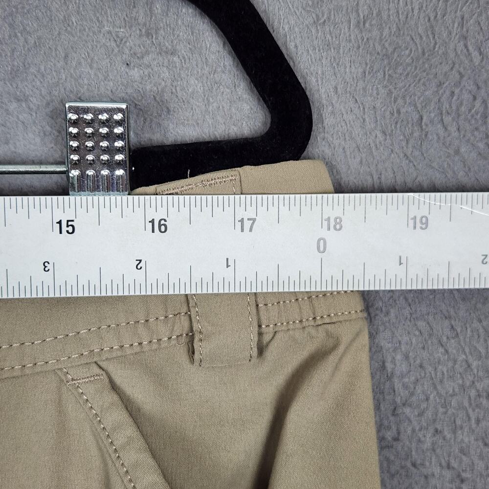 Duluth Trading Co Capri Pants Womens Plus 16W Beige Stretch Cargo Hiking - Picture 3 of 10